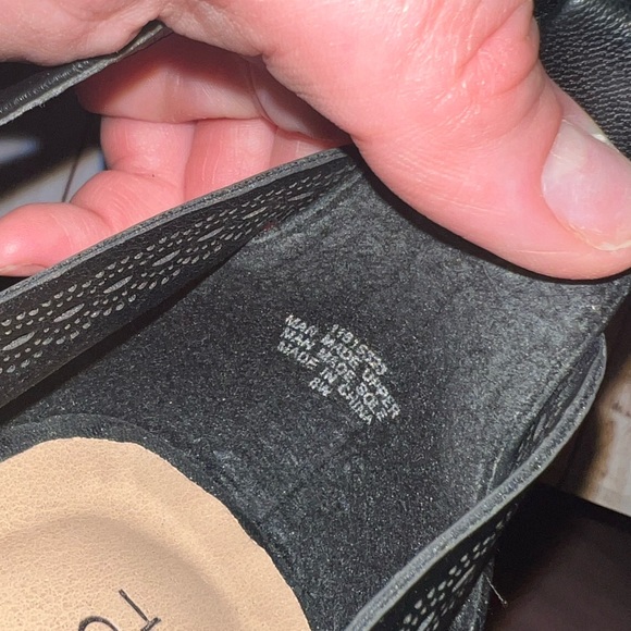 Torrid Black Almond Toe Ankle Strap Flats - Picture 6 of 6